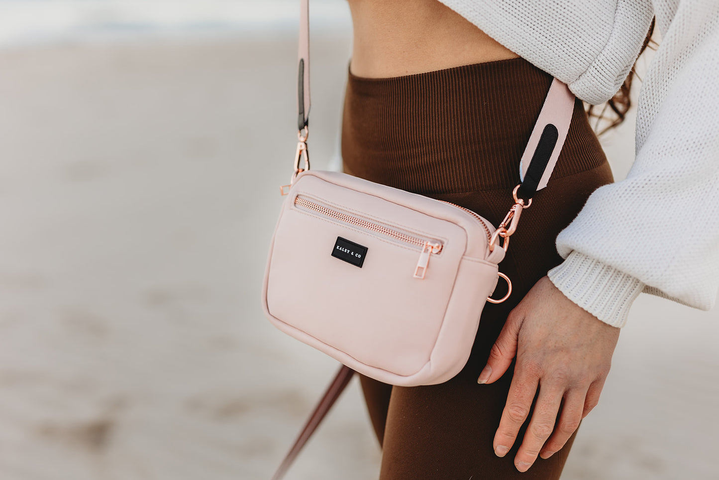 Athleisure Bag - Neoprene - Pink & Rose Gold