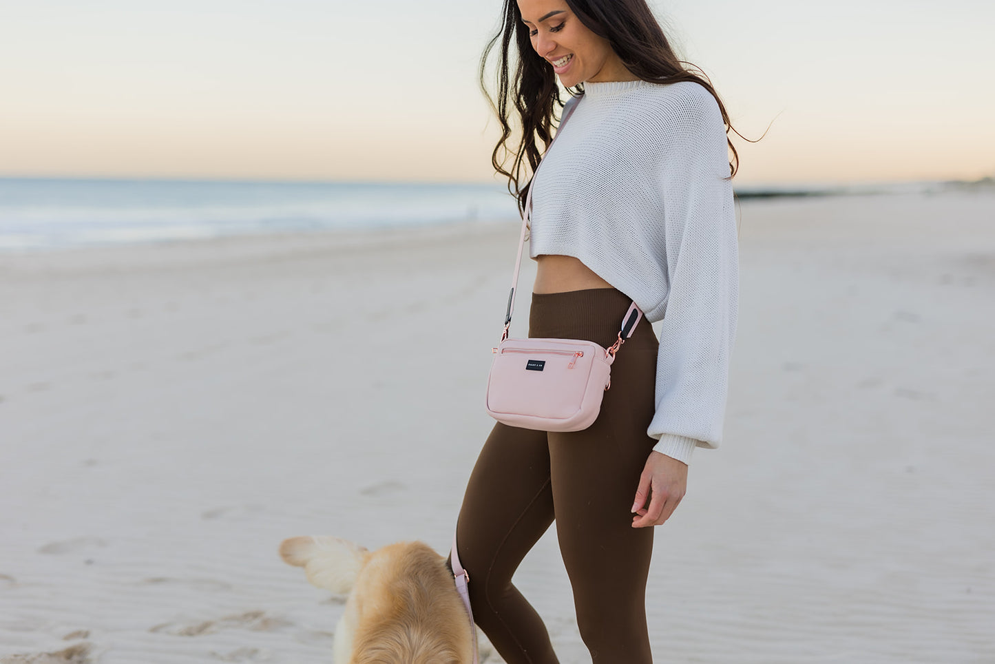 Athleisure Bag - Neoprene - Pink & Rose Gold